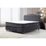 HANAH HOME Bračni krevet Vassi Set 160 x 200 v2 Anthracite - slika 1