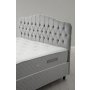 HANAH HOME Bračni krevet Vassi Set 160 x 200 v2 Grey - slika 2