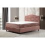 HANAH HOME Bračni krevet Vassi Set 150 x 200 v2 Dusty Rose - slika 1