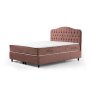 HANAH HOME Bračni krevet Vassi Set 150 x 200 Dusty Rose - slika 4