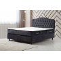 HANAH HOME Bračni krevet Vassi Set 150 x 200 v3 Anthracite - slika 1