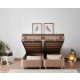 HANAH HOME Bračni krevet Helen Light Brown (140 x 190) - slika 3