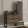 HANAH HOME Sto za šminkanje Lost Walnut - slika 2