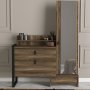 HANAH HOME Sto za šminkanje Lost Walnut - slika 1