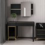 HANAH HOME Sto za šminkanje Elevate Black - slika 2