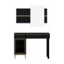 HANAH HOME Sto za šminkanje Elevate Black - slika 4