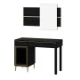 HANAH HOME Sto za šminkanje Elevate Black - slika 5