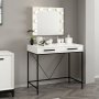 HANAH HOME Sto za šminkanje Sane Mirror3 White - slika 3
