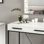 HANAH HOME Sto za šminkanje Sane Mirror3 White - slika 4