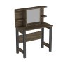 HANAH HOME Sto za šminkanje Julia Walnut Anthracite - slika 4