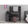 HANAH HOME Sto za šminkanje Jeni Anthracite - slika 2