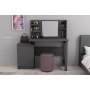 HANAH HOME Sto za šminkanje Jeni Anthracite - slika 1