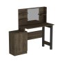 HANAH HOME Sto za šminkanje Jeni Walnut Anthracite - slika 4