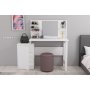 HANAH HOME Sto za šminkanje Jeni White - slika 2