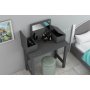 HANAH HOME Sto za šminkanje Lora Anthracite - slika 3