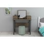HANAH HOME Sto za šminkanje Lora Walnut Anthracite - slika 2