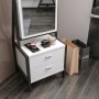 HANAH HOME Sto za šminkanje Elegante White - slika 4