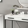 HANAH HOME Sto za šminkanje Sane Mirror2 White - slika 4