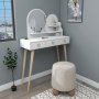HANAH HOME Sto za šminkanje Ruges White - slika 2