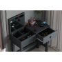 HANAH HOME Sto za šminkanje Nero Anthracite - slika 3