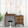 HANAH HOME Sto za šminkanje Lizbon 553 Walnut - slika 1