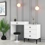 HANAH HOME Sto za šminkanje Lizbon 556 White - slika 2