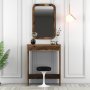 HANAH HOME Sto za šminkanje Lizbon Mirror Walnut - slika 1