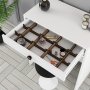 HANAH HOME Sto za šminkanje Lizbon Mirror White - slika 4