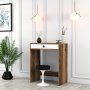 HANAH HOME Sto za šminkanje Lizbon Walnut White - slika 2