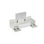 HANAH HOME Sto za šminkanje Zakkum Calacatta Marble - slika 4