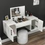 HANAH HOME Sto za šminkanje Mercan Calacatta Marble - slika 3