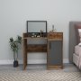 HANAH HOME Sto za šminkanje Sedef Light Walnut Anthracite - slika 2