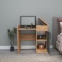 HANAH HOME Sto za šminkanje Sedef Atlantic Pine Anthracite - slika 3