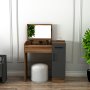 HANAH HOME Sto za šminkanje Inci Light Walnut Anthracite - slika 2