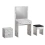 HANAH HOME Sto za šminkanje Nice Carrara Marble - slika 4