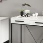 HANAH HOME Sto za šminkanje Sane White - slika 4