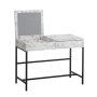 HANAH HOME Sto za šminkanje Linda Carrara Marble - slika 4