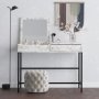 HANAH HOME Sto za šminkanje Linda Carrara Marble - slika 1