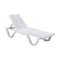 HANAH HOME Ležaljka Lara Armless White - slika 2