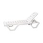 HANAH HOME Ležaljka Lara Armless White - slika 3