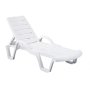 HANAH HOME Ležaljka Lara Sleeved White - slika 1