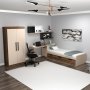 HANAH HOME Dečija soba Akser Group Light Walnut Beige - slika 1