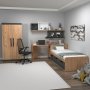 HANAH HOME Dečija soba Akser Group Atlantic Pine Anthracite - slika 2
