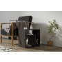 HANAH HOME Pomoćni stočić Dakota Anthracite - slika 1