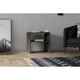 HANAH HOME Pomoćni stočić Morse Anthracite - slika 3