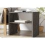HANAH HOME Pomoćni stočić Morse Anthracite - slika 1