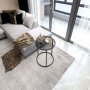 HANAH HOME Pomoćni stočić Alya Tekli Black Glass - slika 2
