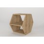 HANAH HOME Pomoćni stočić Kipera Oak Black - slika 4