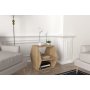 HANAH HOME Pomoćni stočić Kipera Oak Black - slika 1