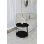 HANAH HOME Pomoćni stočić Nord Black - slika 3
